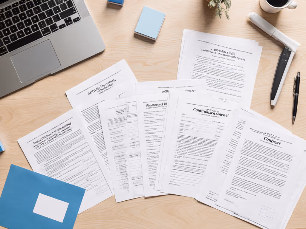 office_property_management_team_scanning_lease_documents_and_tenant_communications