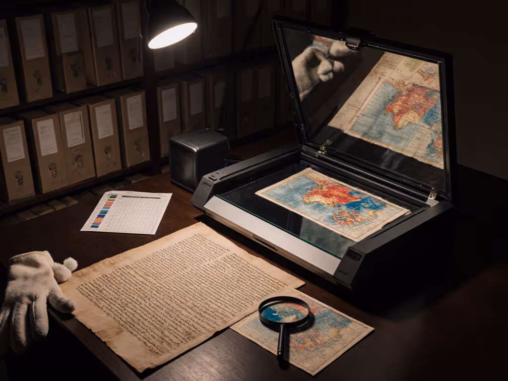 Archival Document Scanning: Mastering Color Depth for Preservation
