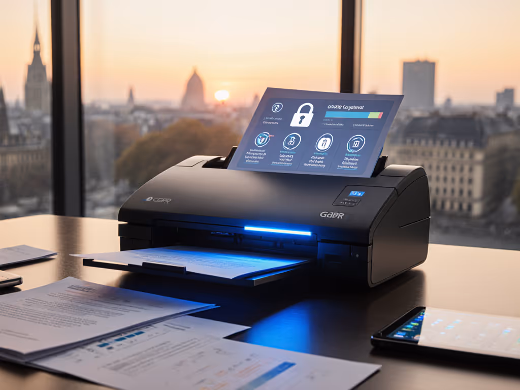 GDPR Compliant Document Scanners: Faster EU Workflows