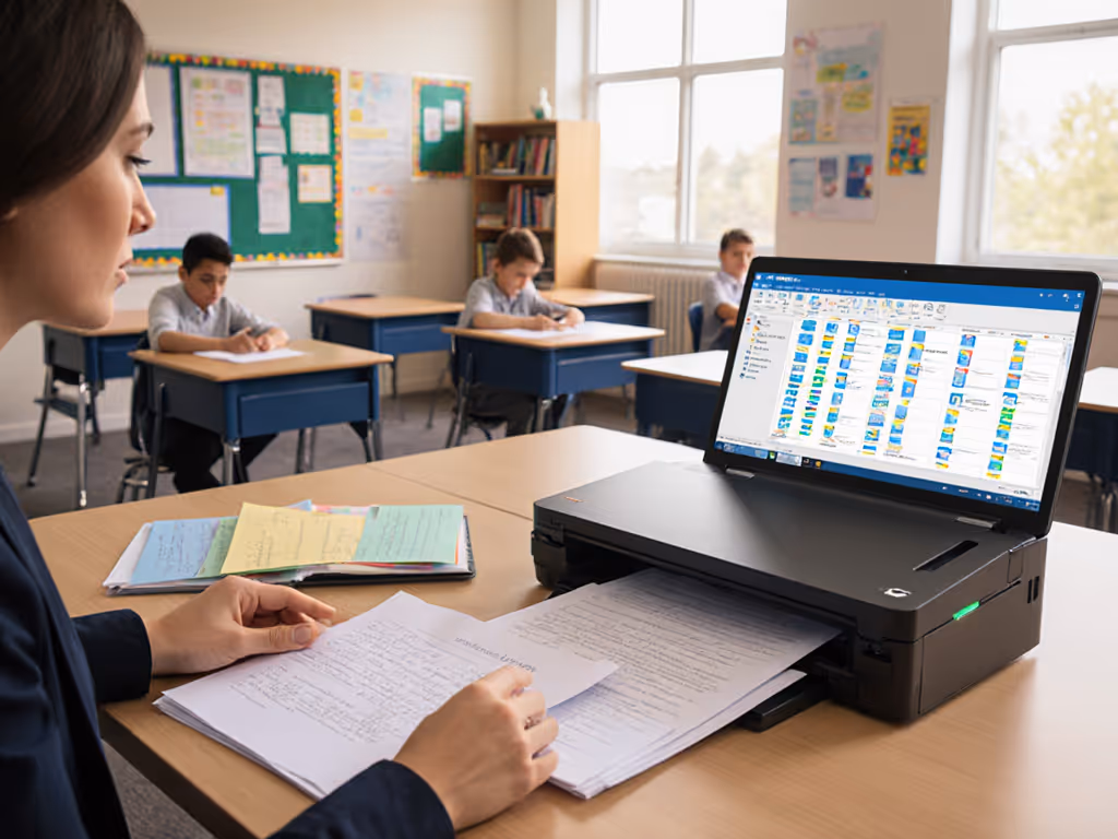 Best Scanner for Teachers: Streamline Document Management