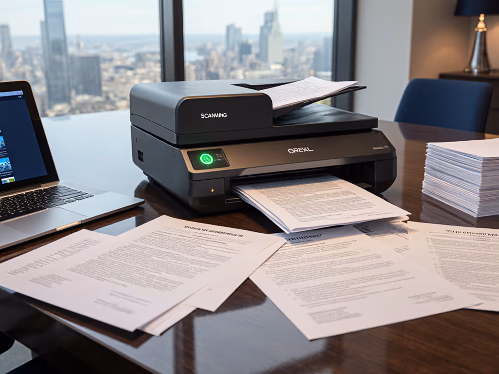 Real Estate Document Scanners: Speed Closing Workflows