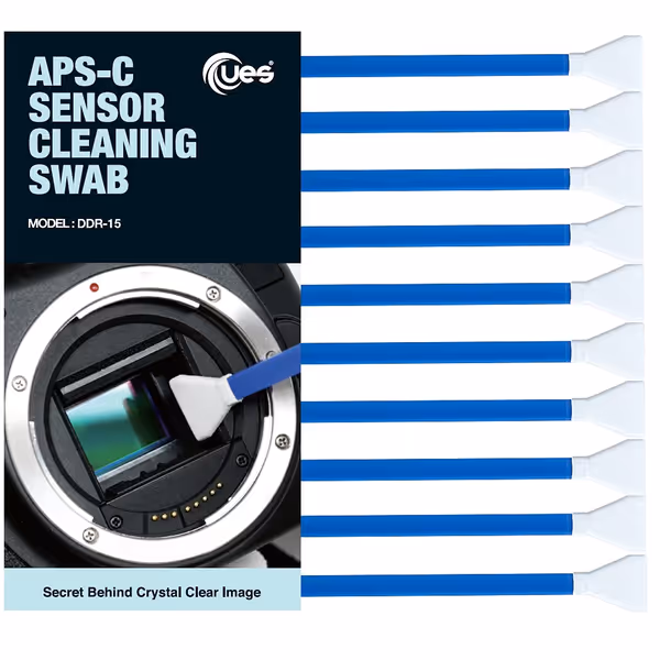 UES DDR15 APS-C Sensor Cleaning Swabs (10-pack)